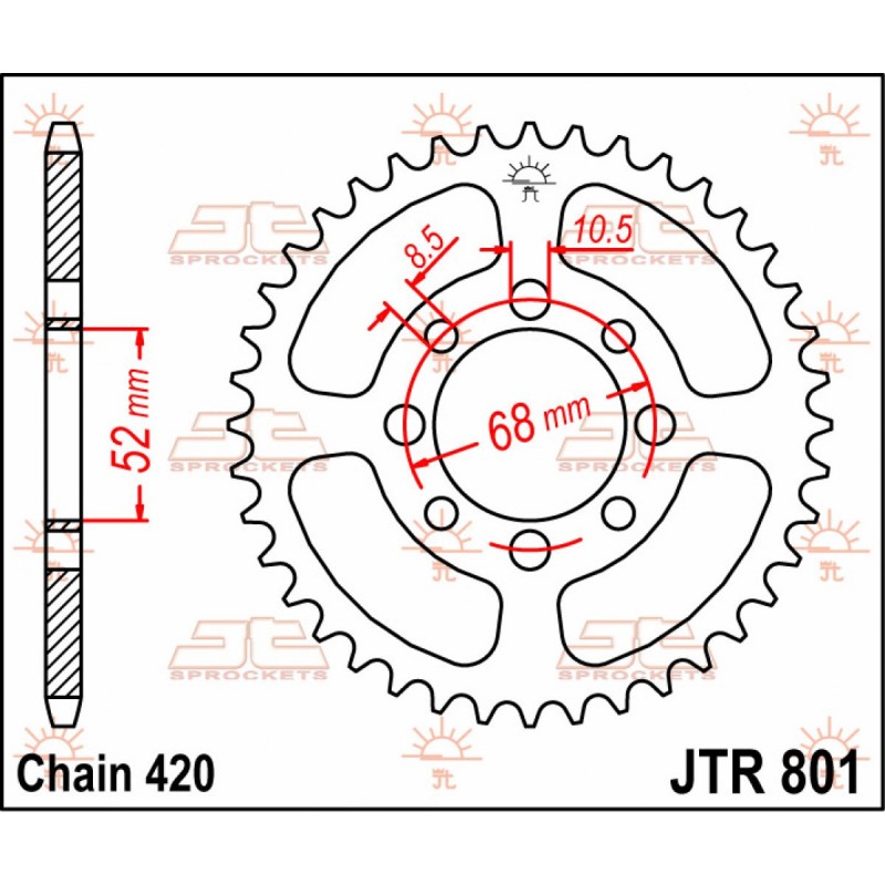 Rozeta JT JTR801.51