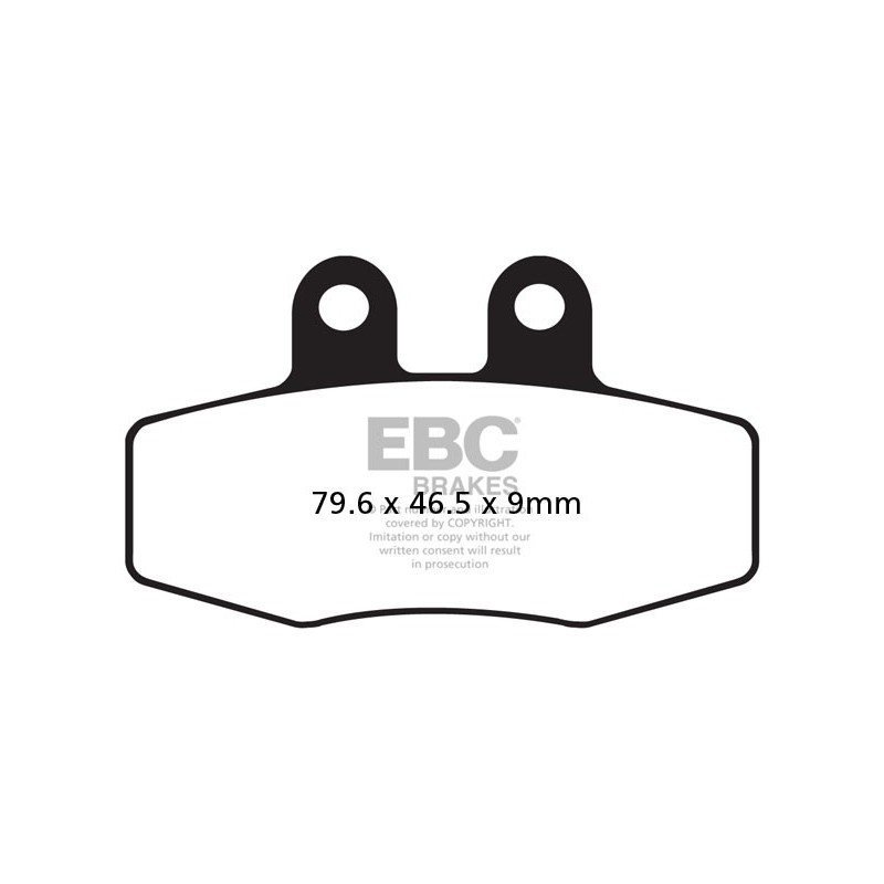Brzdové platničky EBC FA132