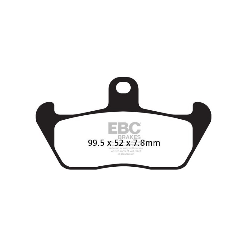 Brzdové platničky EBC FA163