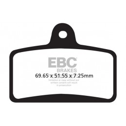 Brzdové platničky EBC FA399