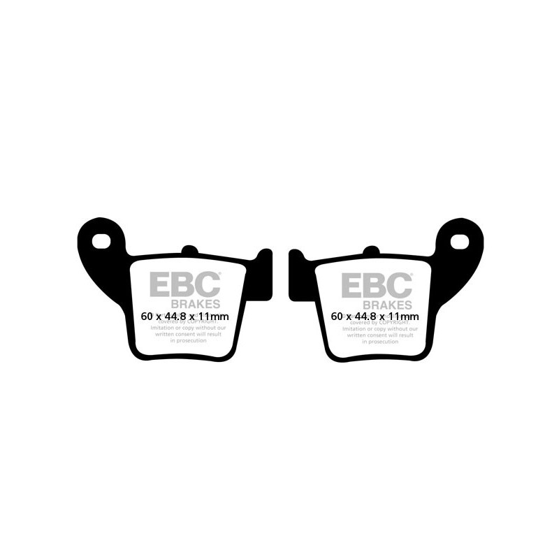 Brzdové platničky EBC FA346R