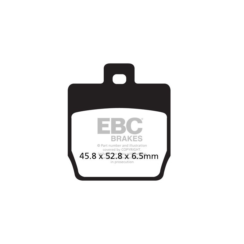 Brzdové platničky EBC SFA268HH