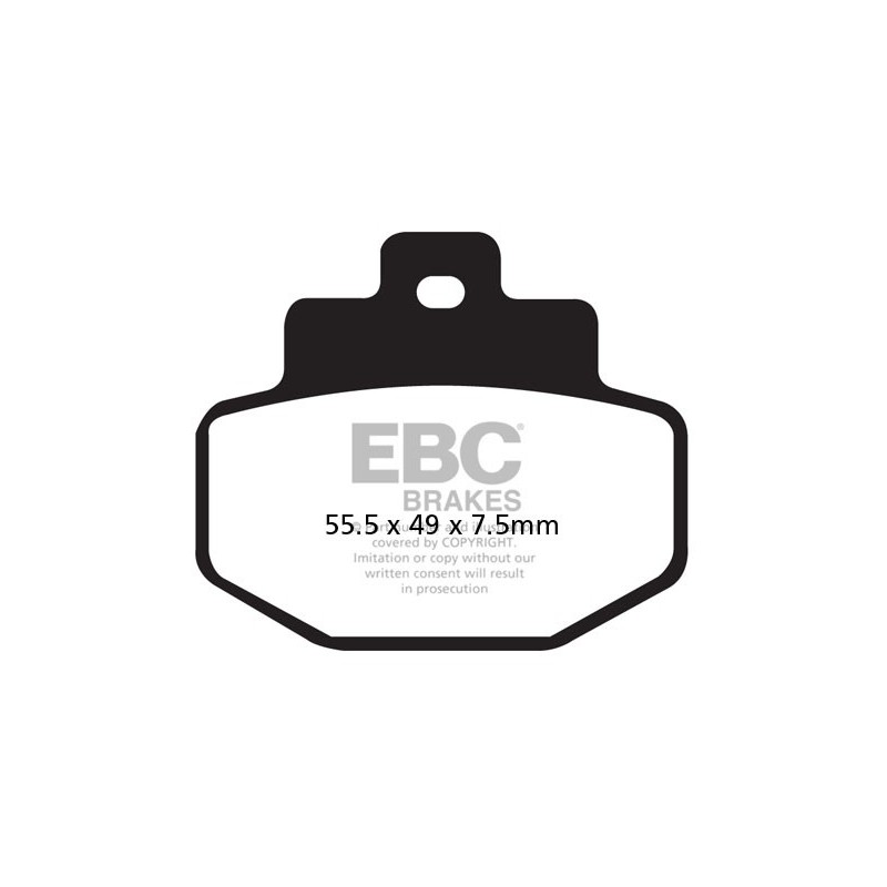 Brzdové platničky EBC SFA321HH