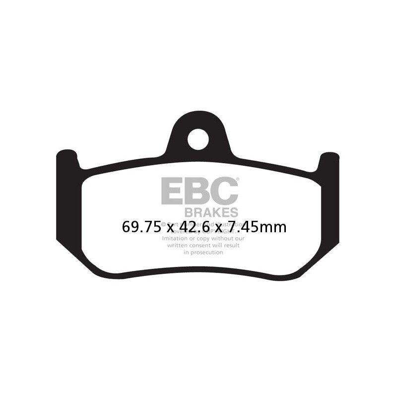 Brzdové platničky EBC FA320HH