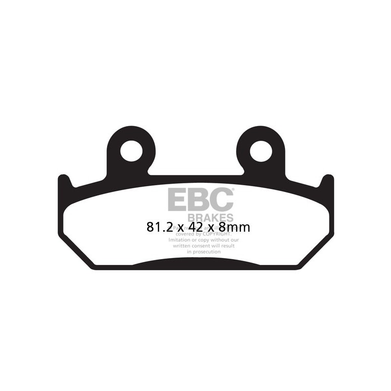 Brzdové platničky EBC FA121HH