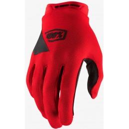Pánska rukavice 100% RIDECAMP red