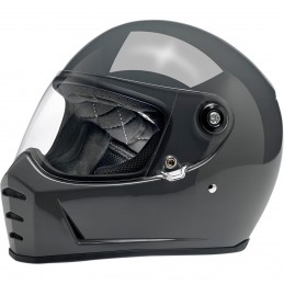 Prilba na moto BILTWELL Lane Splitter Gloss Storm black