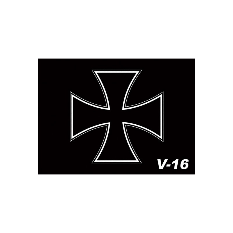 Vlajka Bikersmode kríž V16