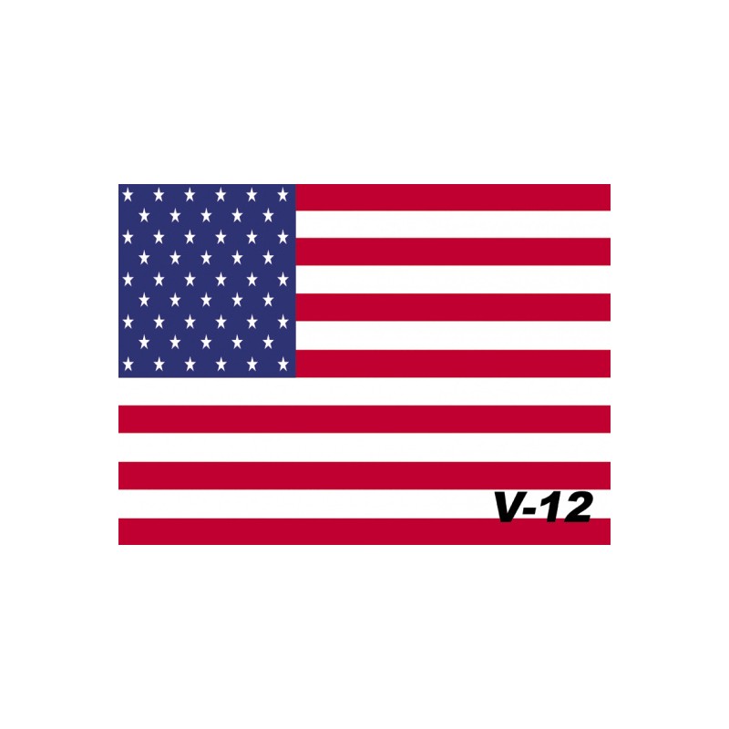 Vlajka Bikersmode USA V12 20x14cm Vlajka Bikersmode USA V12 20x14cm
