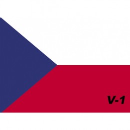 Vlajka Bikersmode CZ V1 26x19cm
