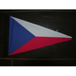 Vlajka Bikersmode trojuholník CZ V1 38x26cm