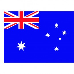 Vlajka Bikersmode Austrália 38x28cm