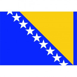 Vlajka Bikersmode Bosna 38x28cm