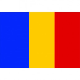 Vlajka Bikersmode Rumunsko 38x28cm