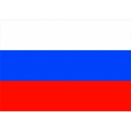 Vlajka Bikersmode Rusko 38x28cm