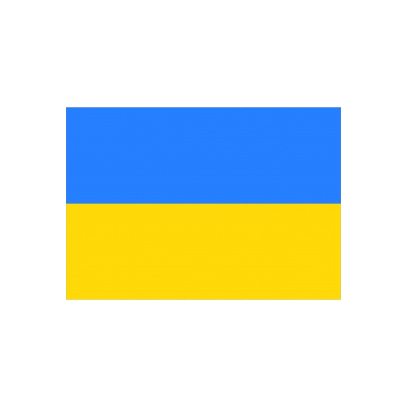 Vlajka Bikersmode Ukrajina 38x28cm
