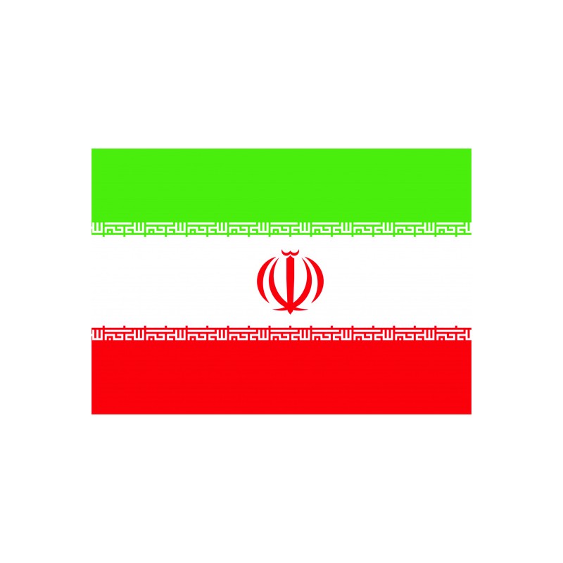 Vlajka Bikersmode Irán 38x28cm