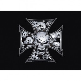 Vlajka Bikersmode kríž V39 38x28cm