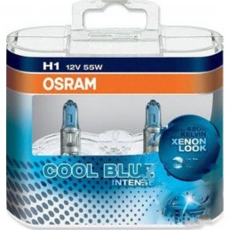 Žiarovka na motorku OSRAM Cool Blue Intense H1 55W 12V Duobox