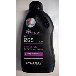 Brzdová kvapalina dynamax DOT5.1 265 ABS/ESP 0,5l