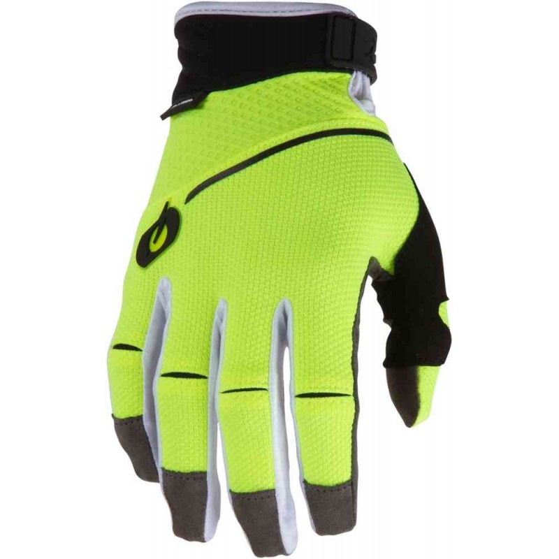 MX rukavice Oneal Revolution neon yellow