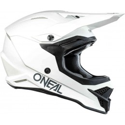 Prilba na motocykel Oneal 3Series Solid white