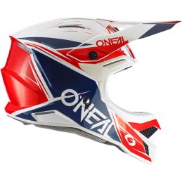 Prilba na motocykel Oneal 3Series Stardust White/Blue/Red