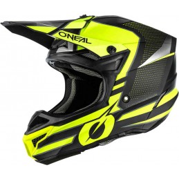 Prilba na motocykel Oneal 5Series Polyacrylite Sleek black/neon yellow