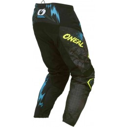 MX detské nohavice na motocykel Oneal Element Villain gray