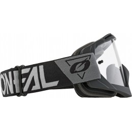 MX okuliare Oneal B-10 Speedmetal black/grey