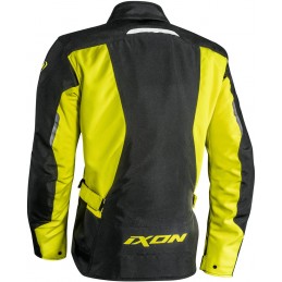 Bunda na motorku Ixon Summit 2 black/neon yellow