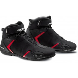 Topánky na motorku IXON Gambler WP black/red