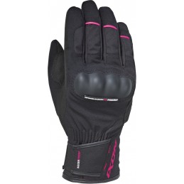 Dámske rukavice na motorku IXON Pro Russel black/pink