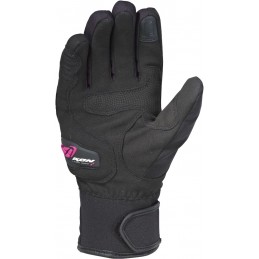 Dámske rukavice na motorku IXON Pro Russel black/pink