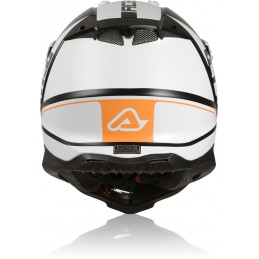 Prilba na motorku ACERBIS X-Racer VTR White/Black/Orange