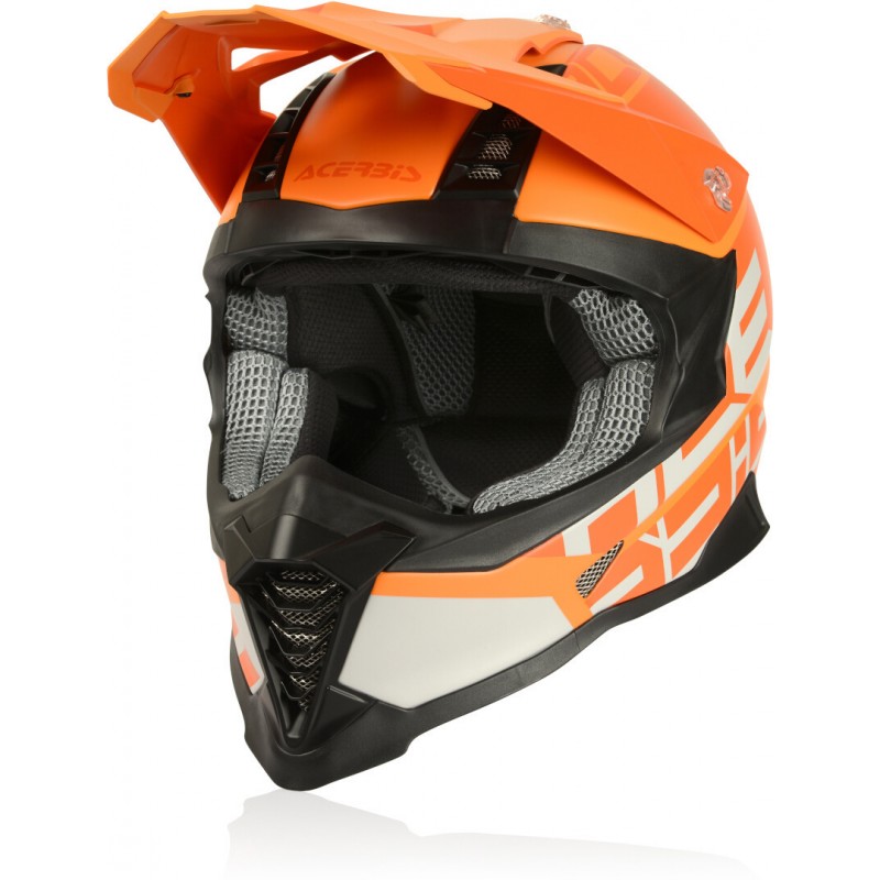 Prilba na motorku ACERBIS X-Racer VTR Orange/White
