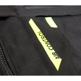 Dámska bunda na motorku TRILOBITE 2091 Rideknow Tech-Air black/yellow fluo