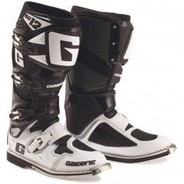 Topánky na motorku GAERNE SG-12 Limited Edition white/black