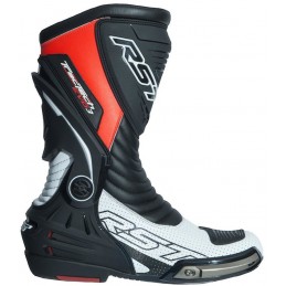 RST topánky na motocykel Tractech Evo III Sport black white red