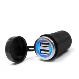 BIKETEC zásuvka USB na riadidlá DIN ISO pre BMW a Triumph MUS41