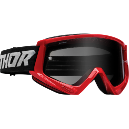 MX okuliare THOR Combat Sand Racer red