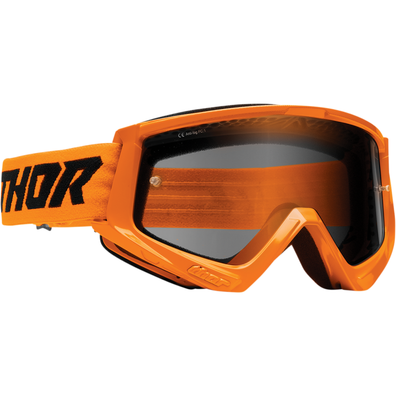 MX okuliare THOR Combat Sand Racer orange