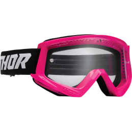Detské MX okuliare THOR Combat Racer fluo pink