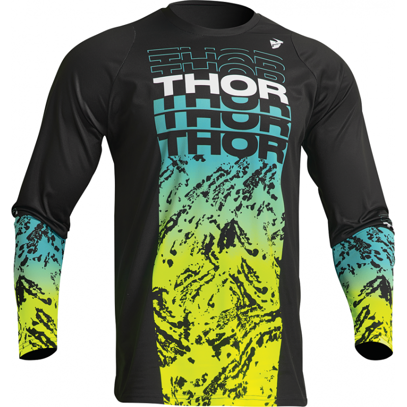 MX dres THOR Sector Atlas teal black