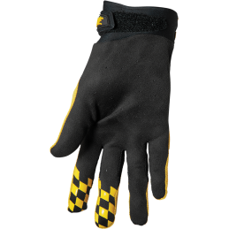 MX rukavice THOR Hallman Digit yellow black