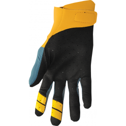 MX rukavice THOR Agile Rival yellow teal black