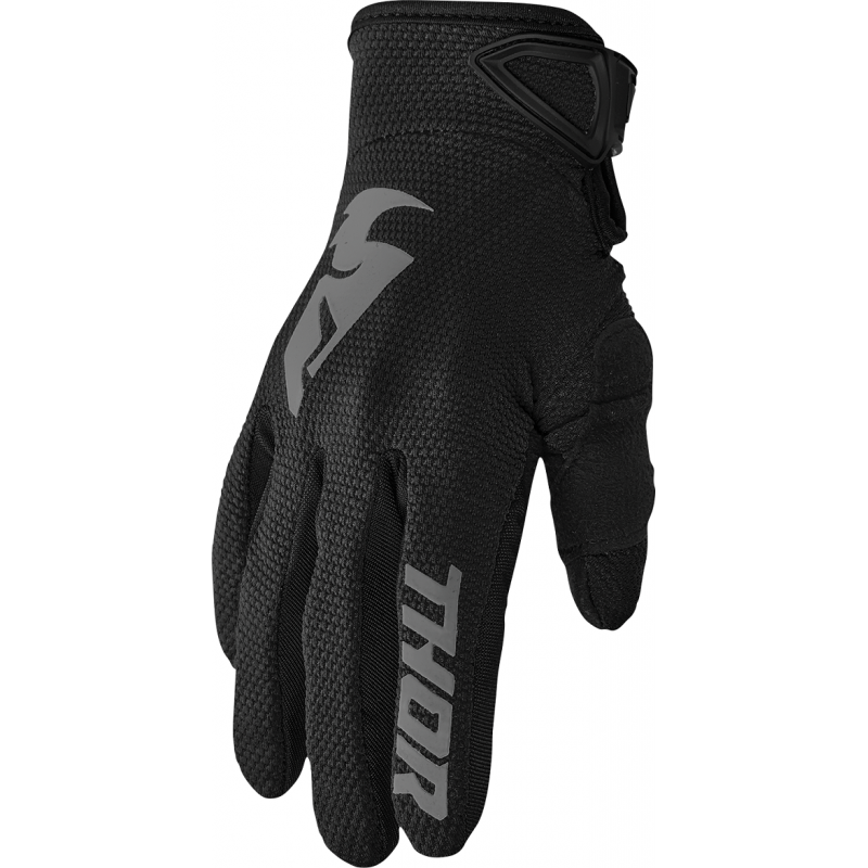 Dámske MX rukavice THOR Sector S20 black gray