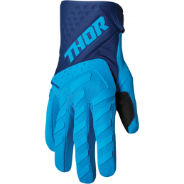 Detské MX rukavice THOR Spectrum navy blue