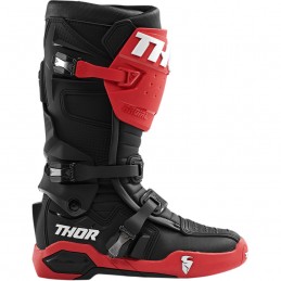 MX topánky THOR Radial red black