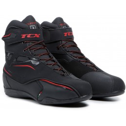 Topánky na motocykel TCX Zeta WP čierne/červené